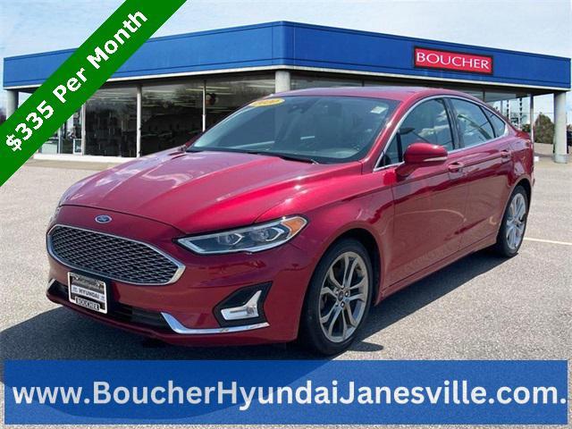 used 2020 Ford Fusion car, priced at $16,792