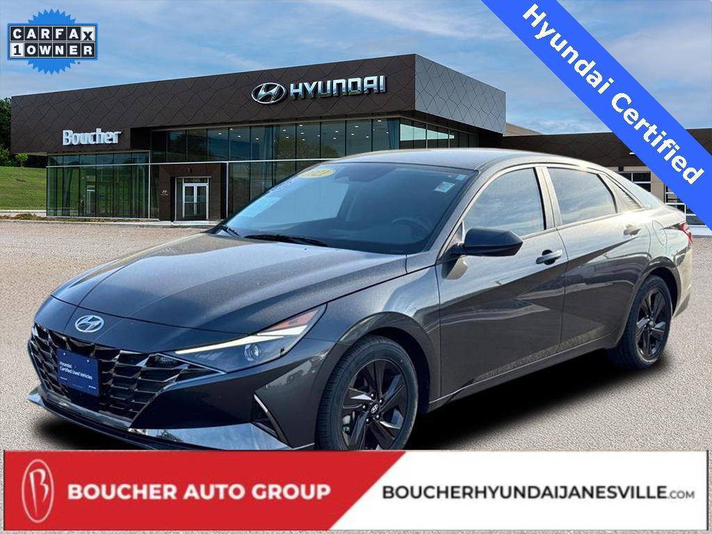 used 2021 Hyundai Elantra car, priced at $18,996