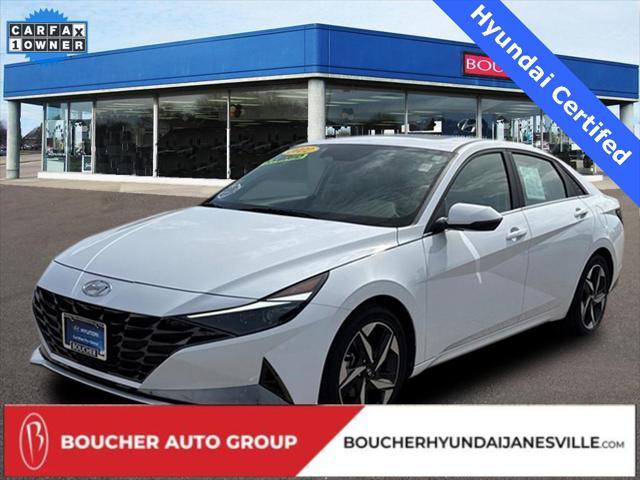 used 2022 Hyundai Elantra car, priced at $23,490