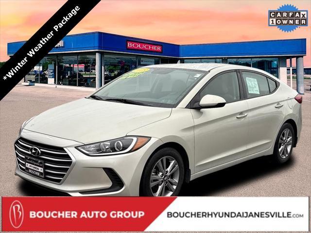 used 2018 Hyundai Elantra car, priced at $15,500