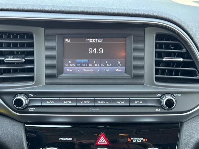 used 2019 Hyundai Elantra car, priced at $16,000