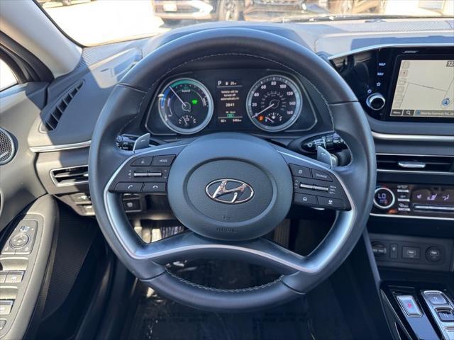 used 2023 Hyundai Sonata Hybrid car, priced at $27,500