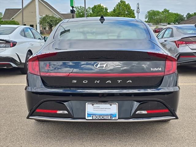 used 2023 Hyundai Sonata Hybrid car, priced at $27,459