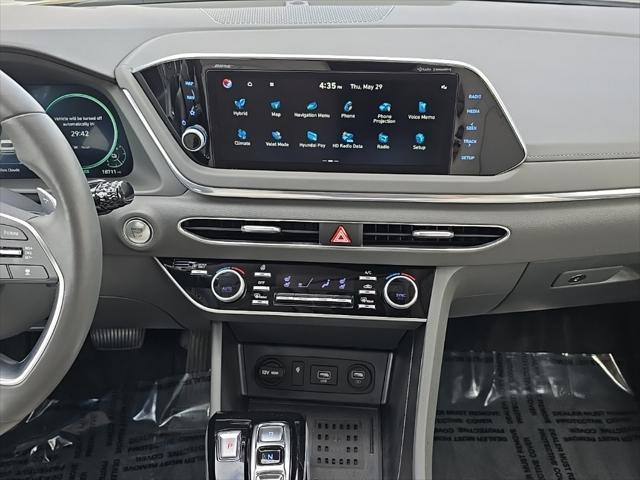 used 2023 Hyundai Sonata Hybrid car, priced at $27,459