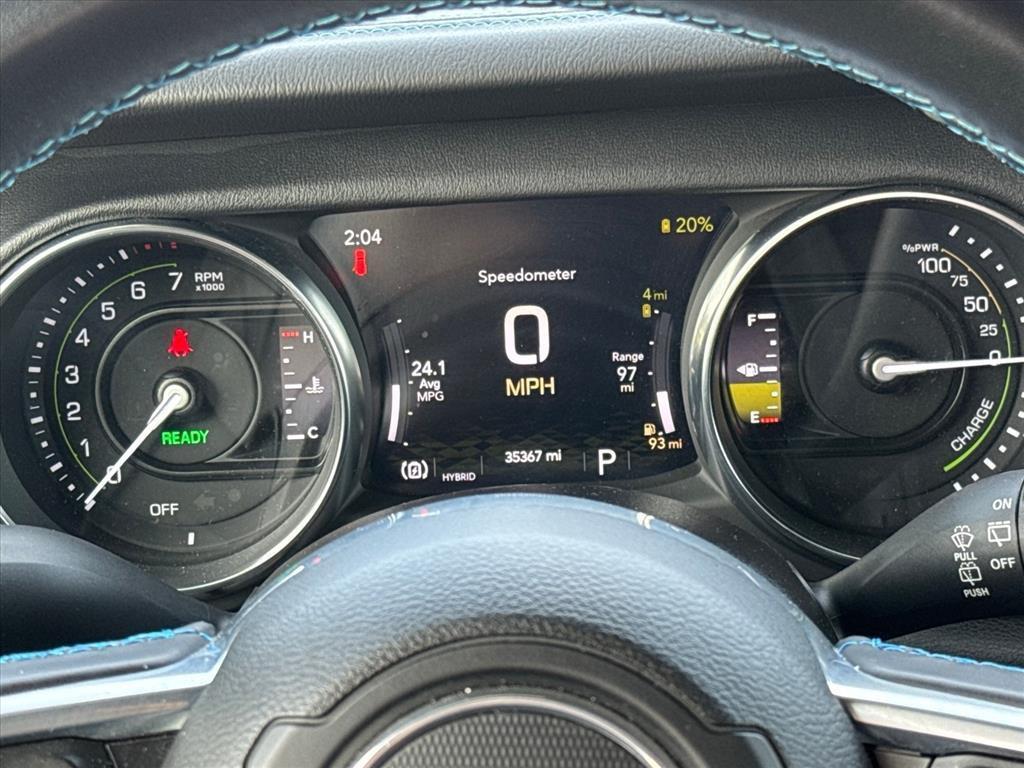 used 2021 Jeep Wrangler Unlimited 4xe car, priced at $36,869