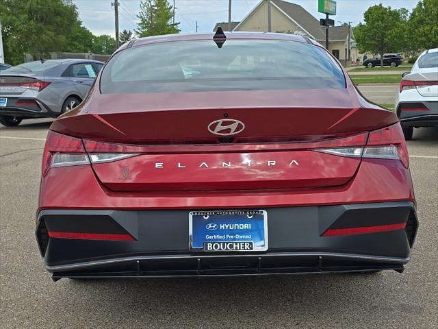 used 2024 Hyundai Elantra car, priced at $23,259