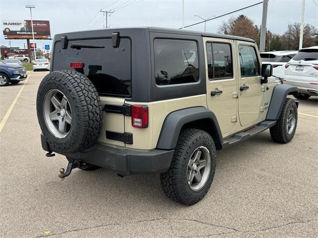 used 2017 Jeep Wrangler Unlimited car, priced at $19,385