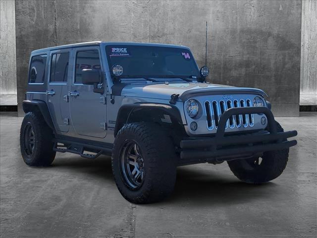 used 2014 Jeep Wrangler Unlimited car, priced at $13,995