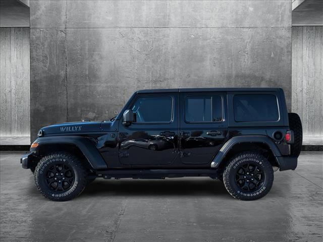 used 2021 Jeep Wrangler car, priced at $32,378