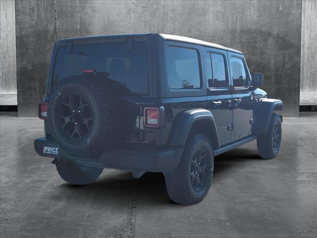 used 2021 Jeep Wrangler car, priced at $32,378