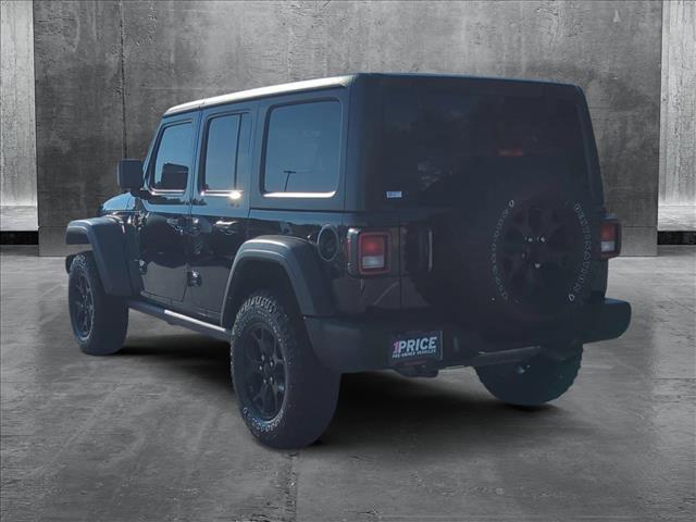 used 2021 Jeep Wrangler car, priced at $32,378