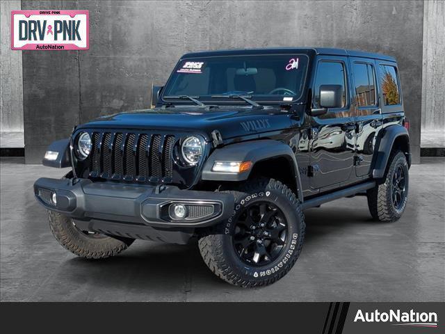 used 2021 Jeep Wrangler car, priced at $32,378