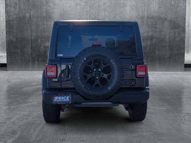 used 2021 Jeep Wrangler car, priced at $32,378