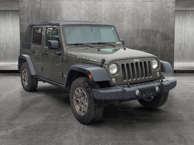 used 2015 Jeep Wrangler Unlimited car, priced at $19,670