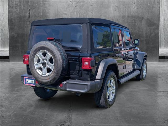 used 2021 Jeep Wrangler Unlimited car, priced at $27,752
