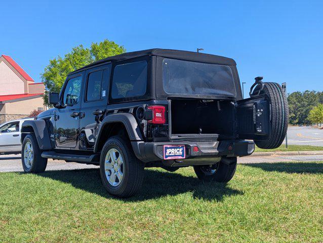 used 2021 Jeep Wrangler Unlimited car, priced at $27,752