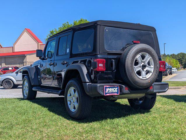 used 2021 Jeep Wrangler Unlimited car, priced at $27,752