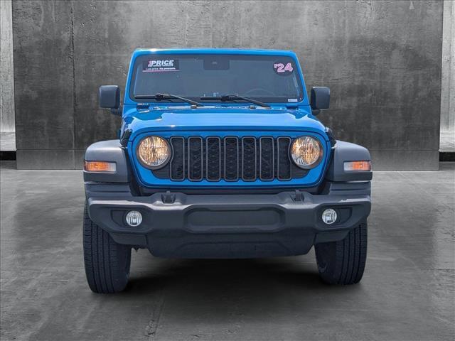 used 2024 Jeep Wrangler car, priced at $31,800