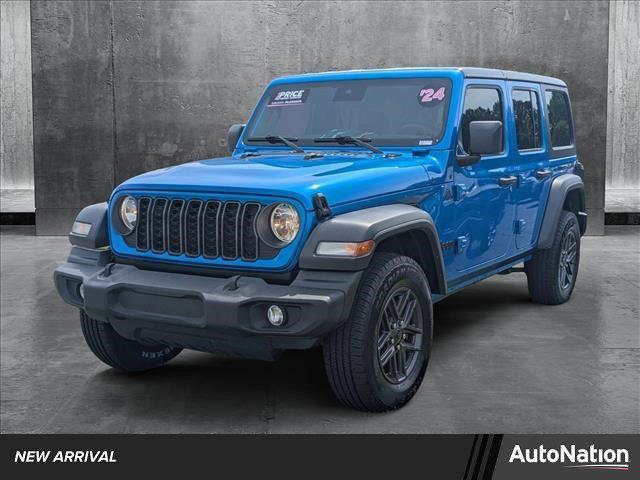 used 2024 Jeep Wrangler car, priced at $31,933