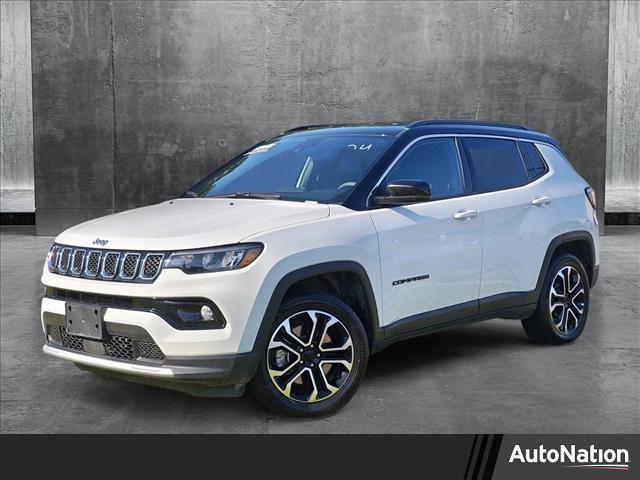 used 2024 Jeep Compass car, priced at $25,351