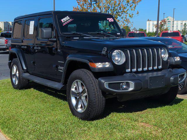 used 2020 Jeep Wrangler Unlimited car, priced at $31,175