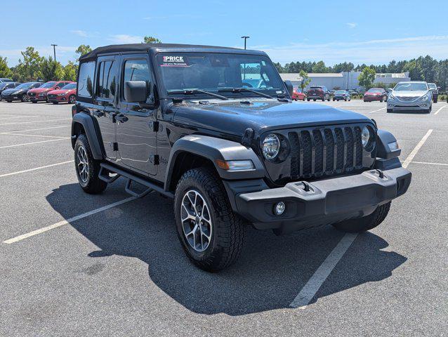 used 2024 Jeep Wrangler car, priced at $37,069