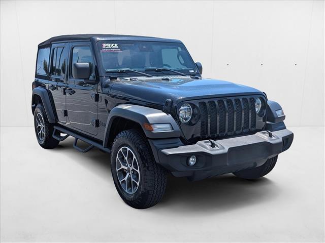 used 2024 Jeep Wrangler car, priced at $34,629