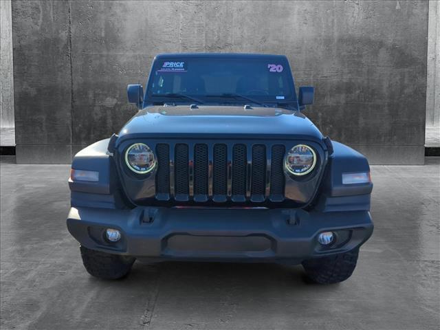 used 2020 Jeep Wrangler Unlimited car, priced at $27,726