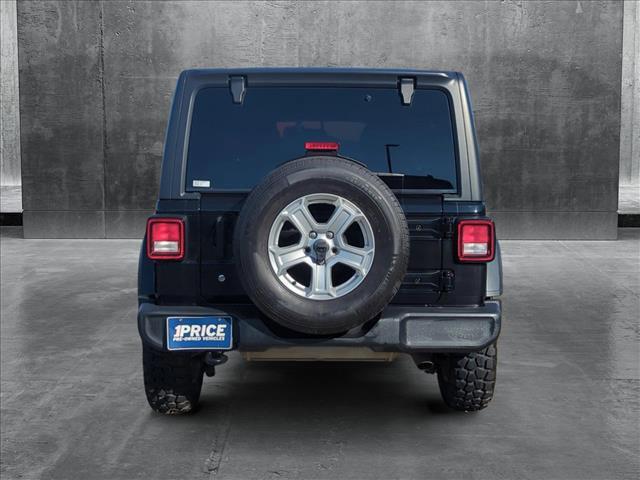 used 2020 Jeep Wrangler Unlimited car, priced at $27,726