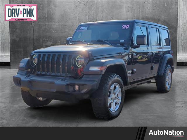 used 2020 Jeep Wrangler Unlimited car, priced at $28,889