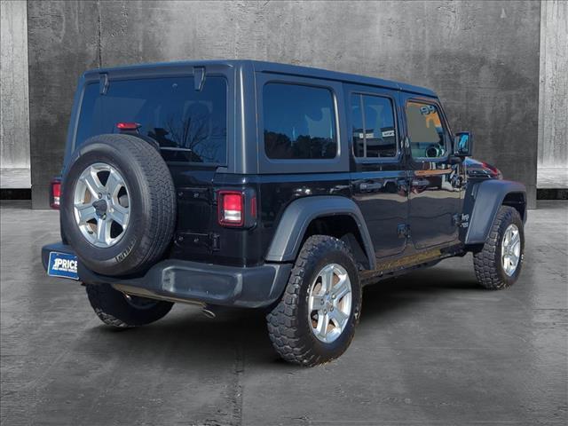 used 2020 Jeep Wrangler Unlimited car, priced at $27,726