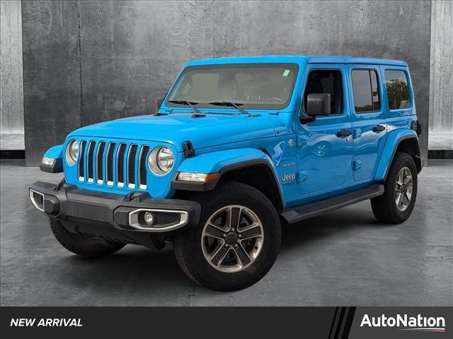 used 2021 Jeep Wrangler Unlimited car, priced at $31,790