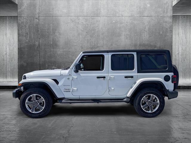 used 2021 Jeep Wrangler Unlimited car, priced at $29,093