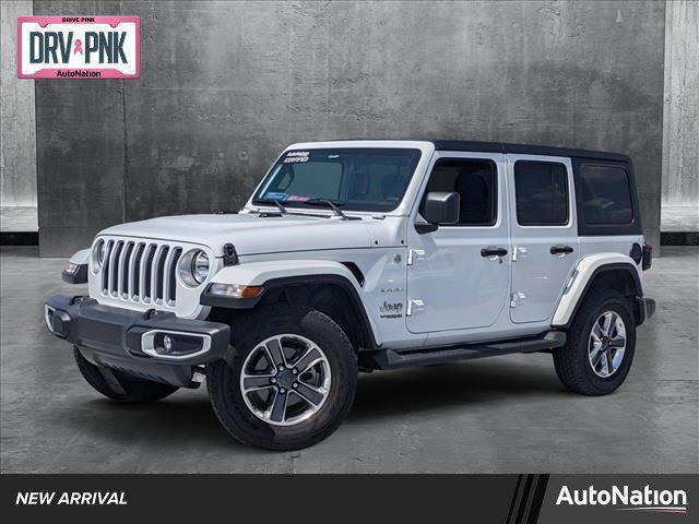 used 2021 Jeep Wrangler Unlimited car, priced at $29,093