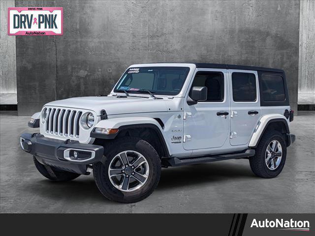 used 2021 Jeep Wrangler Unlimited car, priced at $28,311