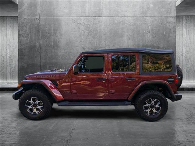 used 2021 Jeep Wrangler Unlimited car, priced at $38,381