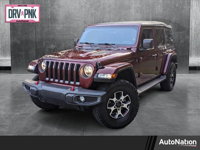 used 2021 Jeep Wrangler Unlimited car, priced at $38,381