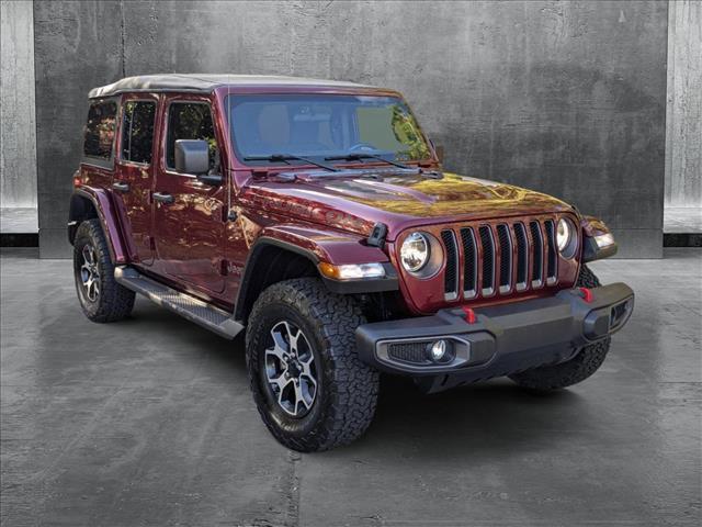 used 2021 Jeep Wrangler Unlimited car, priced at $38,381