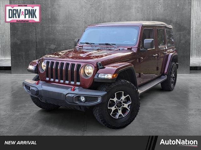 used 2021 Jeep Wrangler Unlimited car, priced at $38,381