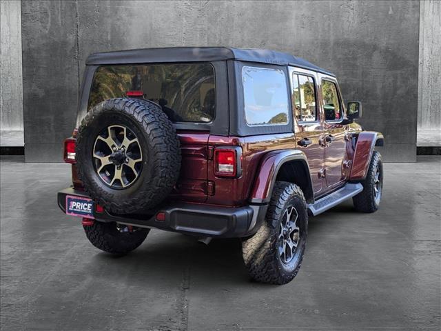 used 2021 Jeep Wrangler Unlimited car, priced at $38,381