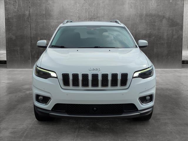 used 2021 Jeep Cherokee car, priced at $25,199