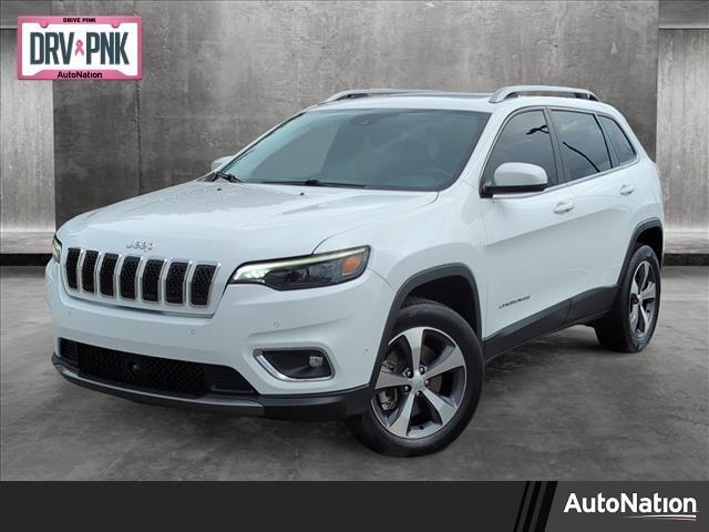 used 2021 Jeep Cherokee car, priced at $25,599
