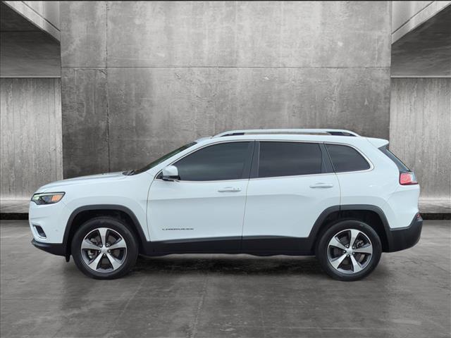 used 2021 Jeep Cherokee car, priced at $25,199