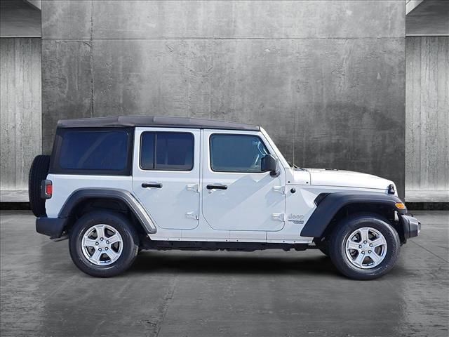used 2021 Jeep Wrangler Unlimited car, priced at $32,060