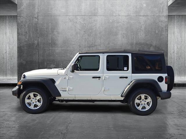 used 2021 Jeep Wrangler Unlimited car, priced at $32,060