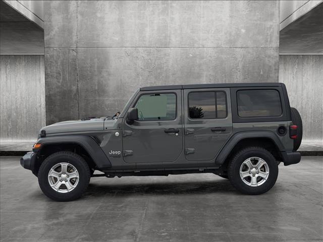 used 2020 Jeep Wrangler Unlimited car, priced at $30,439