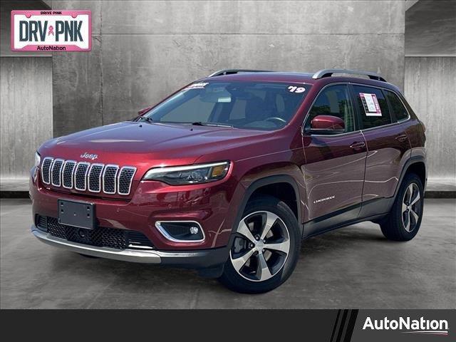 used 2019 Jeep Cherokee car, priced at $23,158