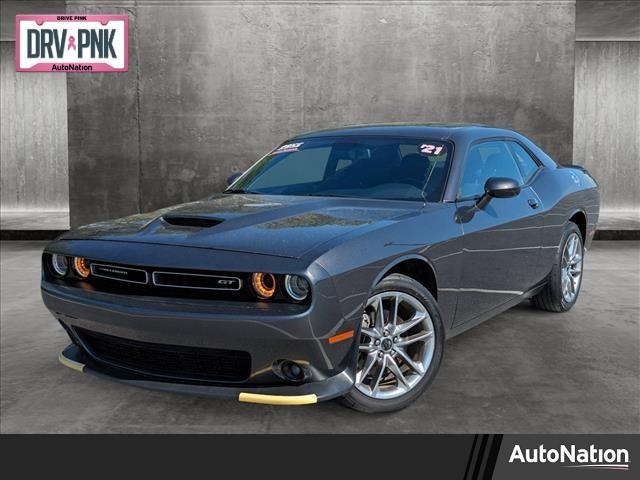 used 2021 Dodge Challenger car, priced at $29,352
