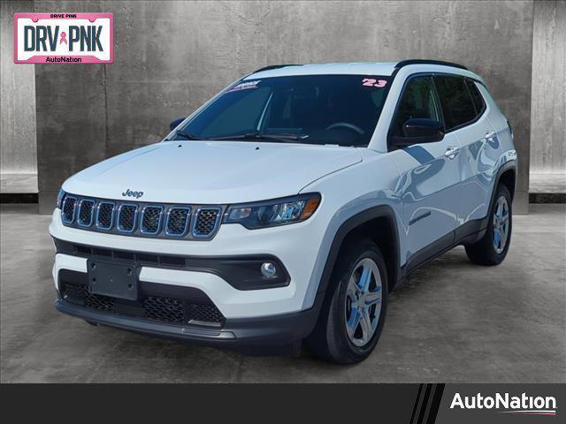 used 2023 Jeep Compass car, priced at $23,222