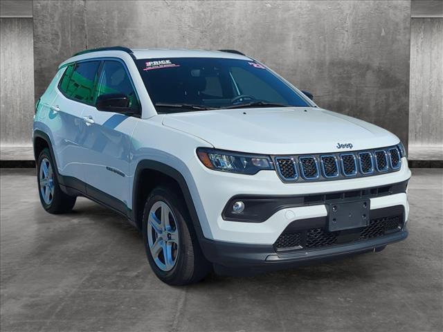 used 2023 Jeep Compass car, priced at $23,222